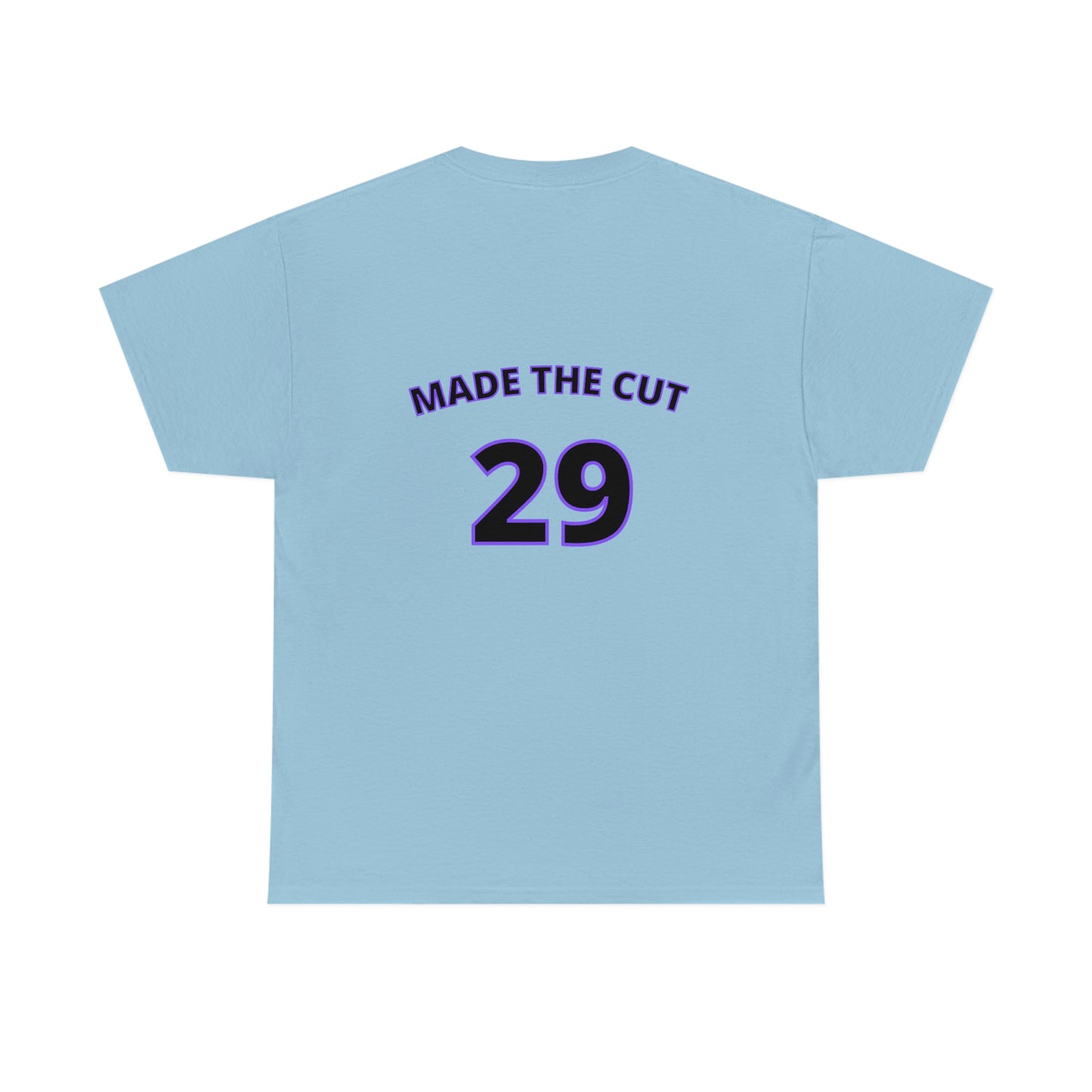 Baseball Isn't Dead Purple Front (light blue) Tee