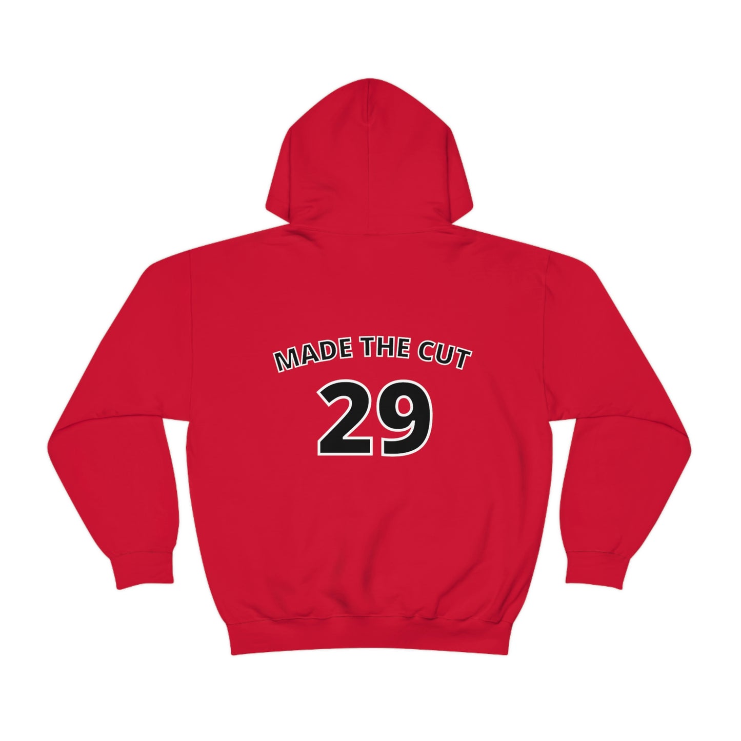 We Made The Cut (Red) Hooded Sweatshirt