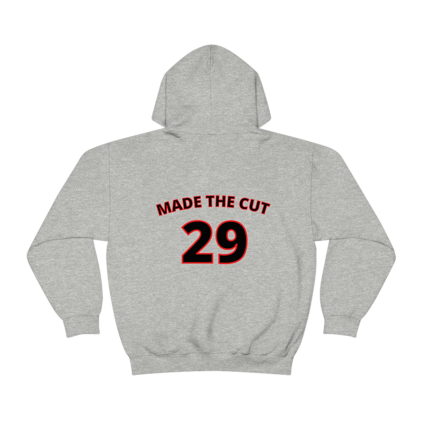 We Made The Cut (sport grey) Hooded Sweatshirt