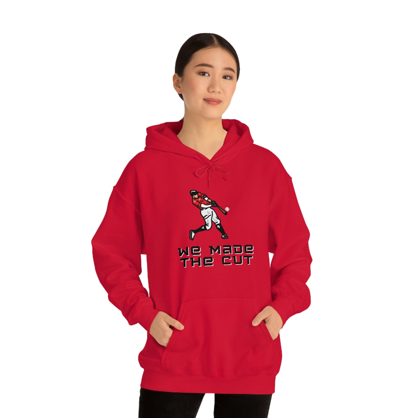 We Made The Cut (Red) Hooded Sweatshirt