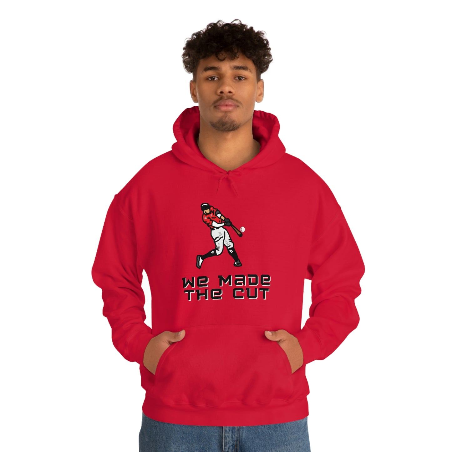 We Made The Cut (Red) Hooded Sweatshirt
