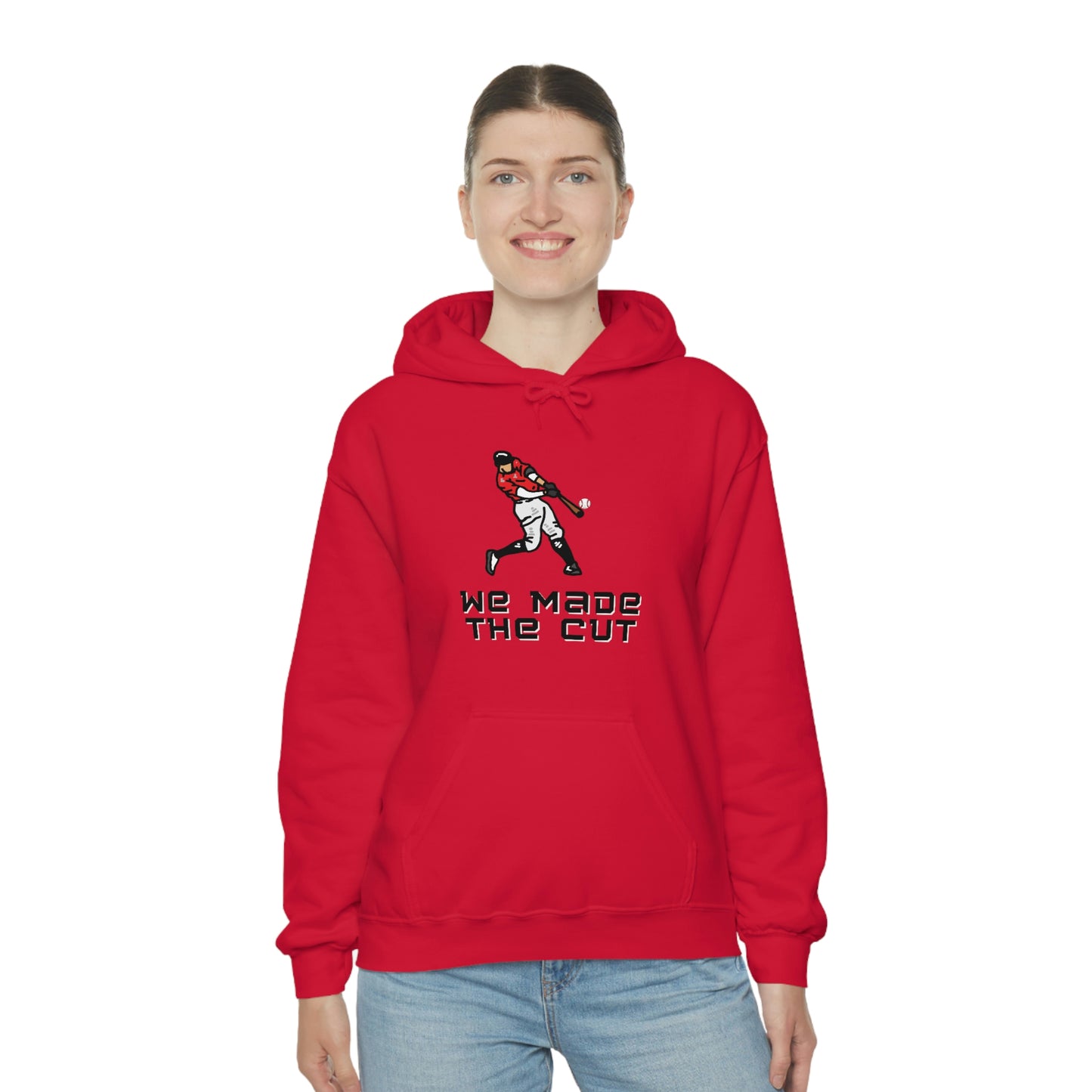 We Made The Cut (Red) Hooded Sweatshirt