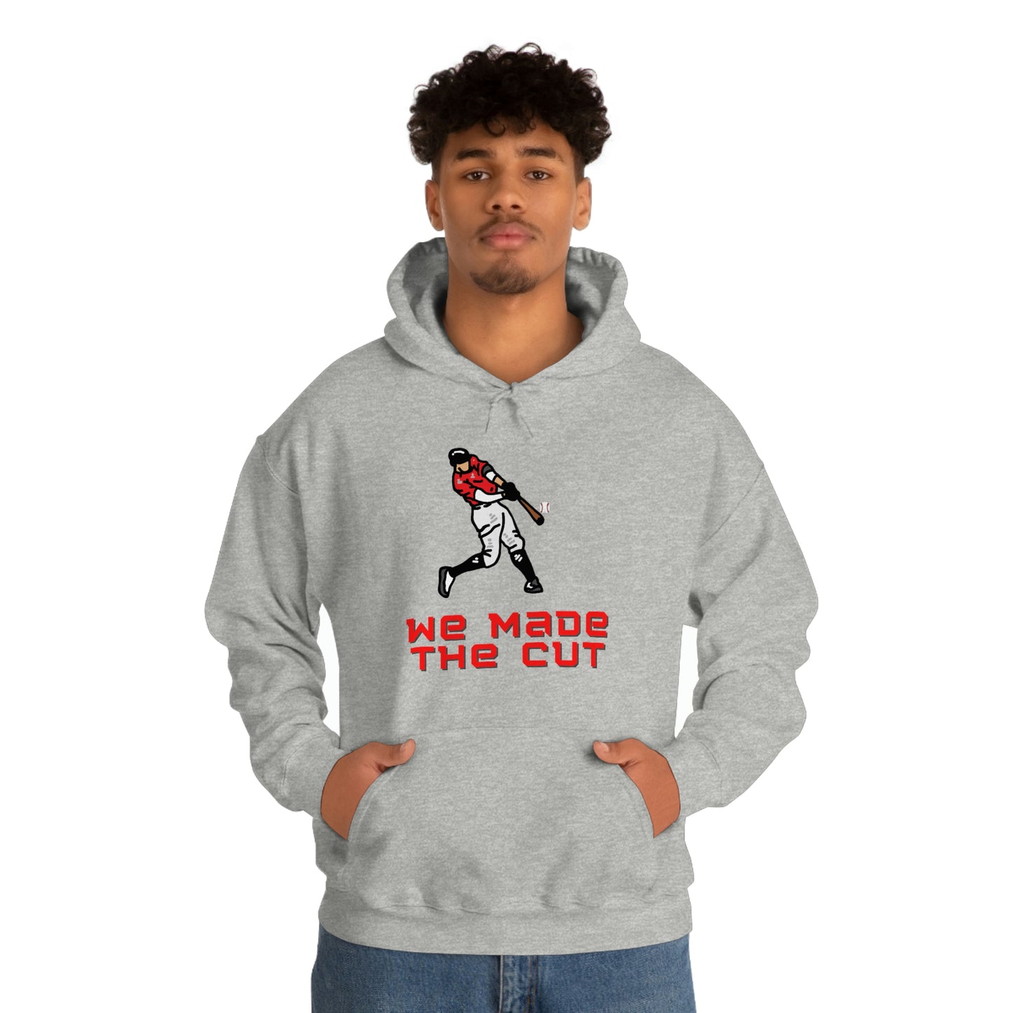 We Made The Cut (sport grey) Hooded Sweatshirt