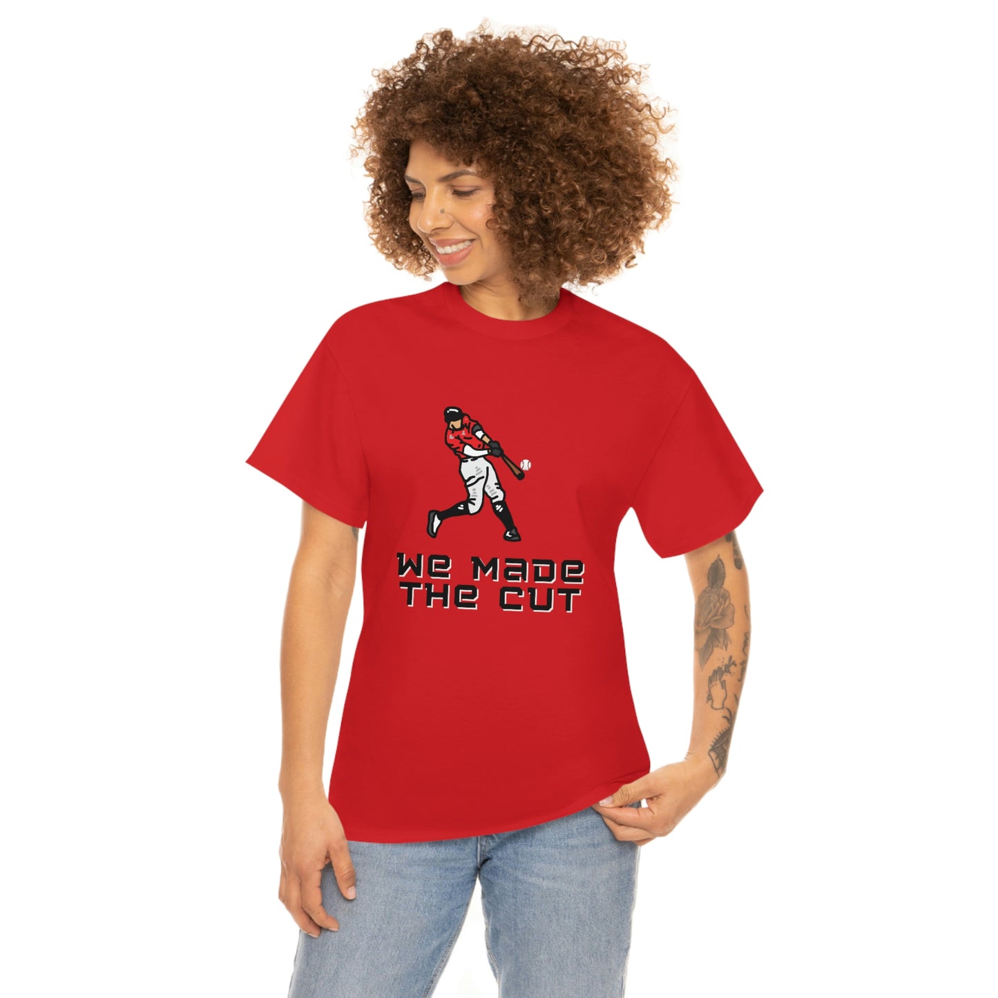 We Made The Cut (red) Tee