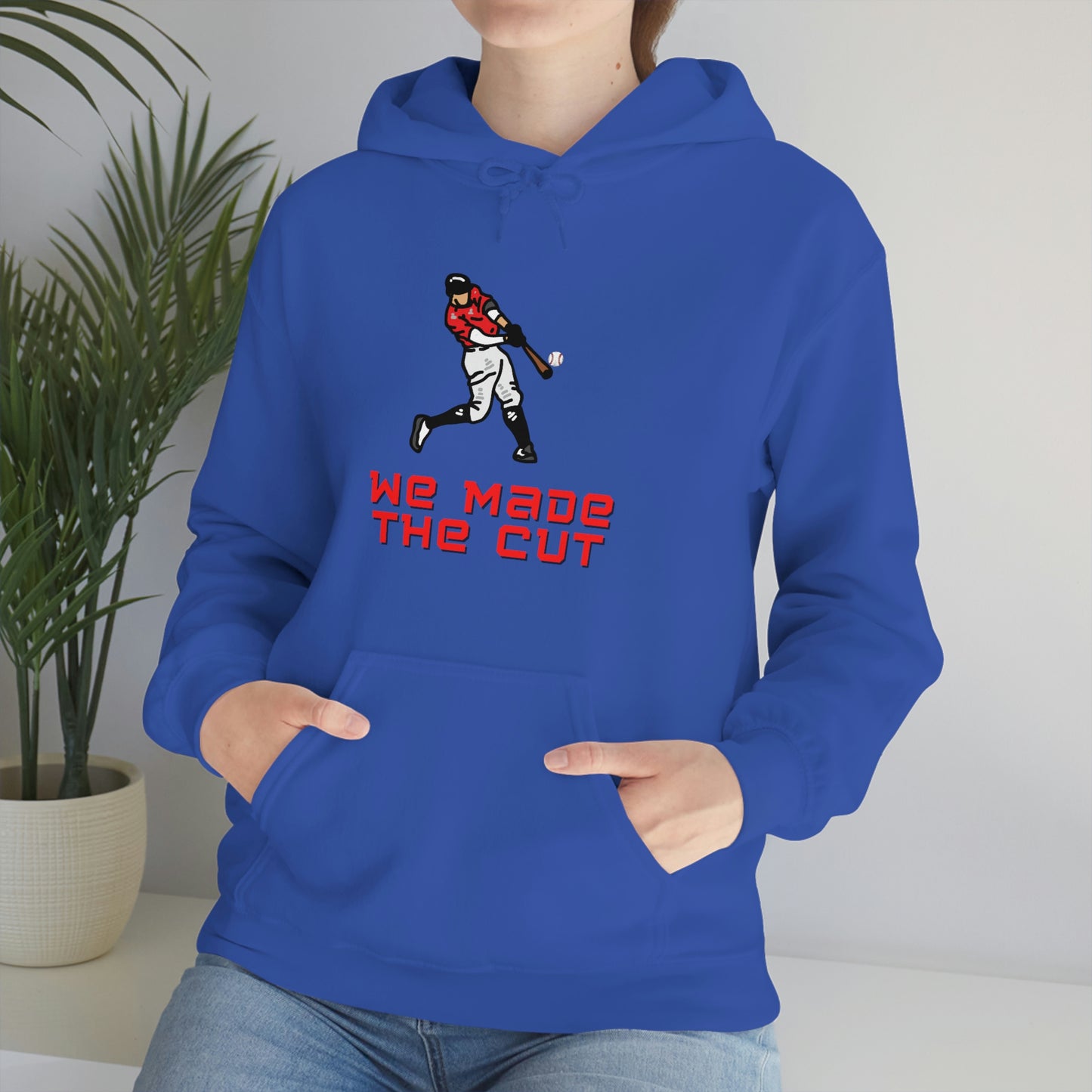 We Made The Cut (blue) Hooded Sweatshirt