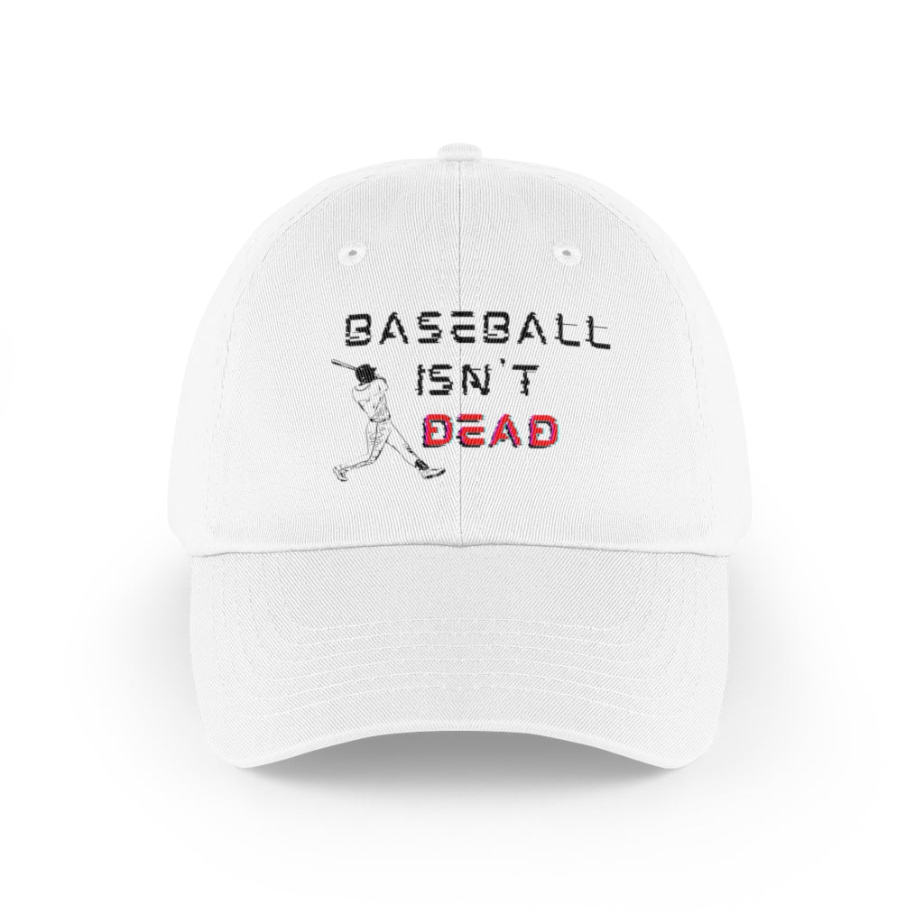 Baseball Isn't Dead Red (white) Baseball Cap