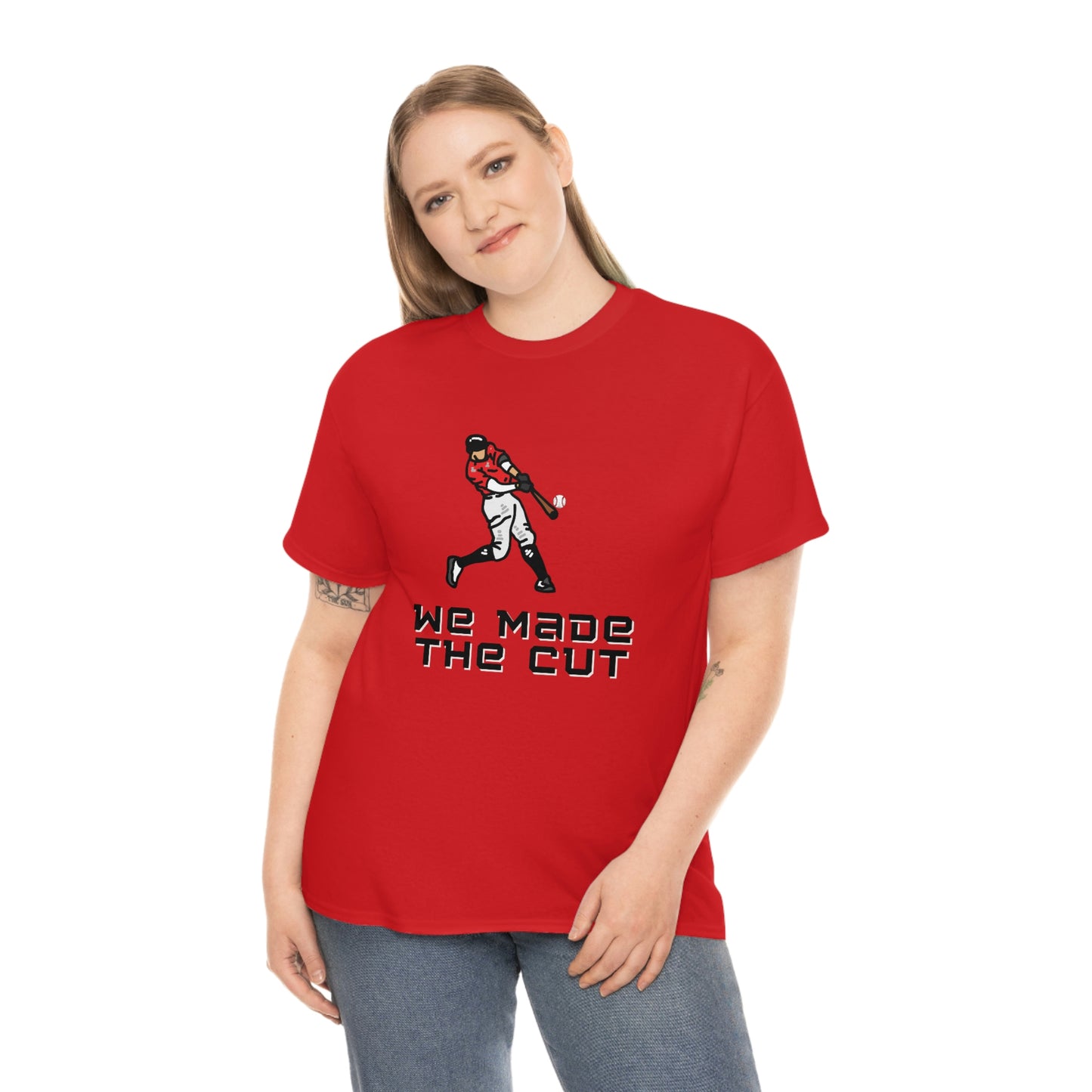 We Made The Cut (red) Tee