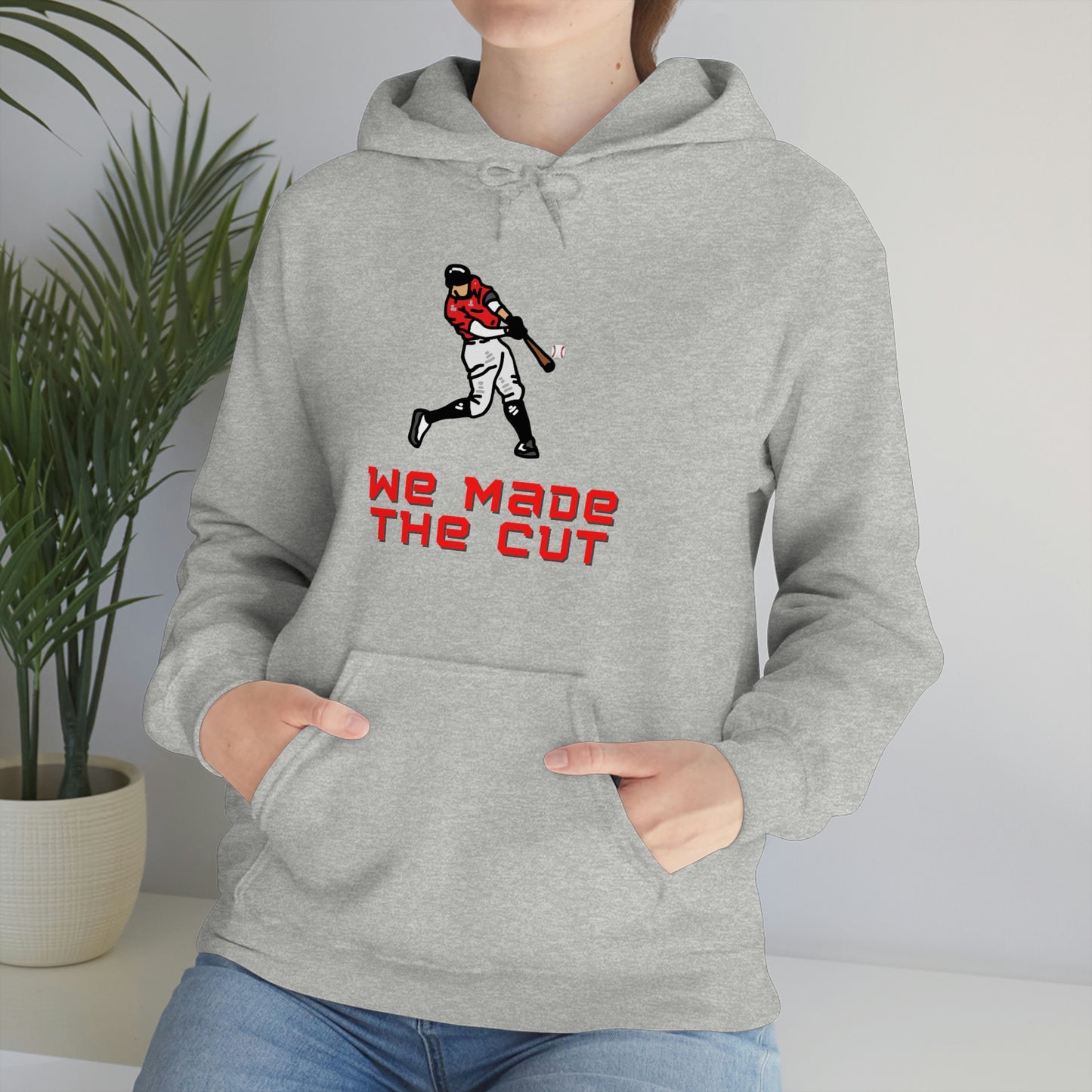 We Made The Cut (sport grey) Hooded Sweatshirt