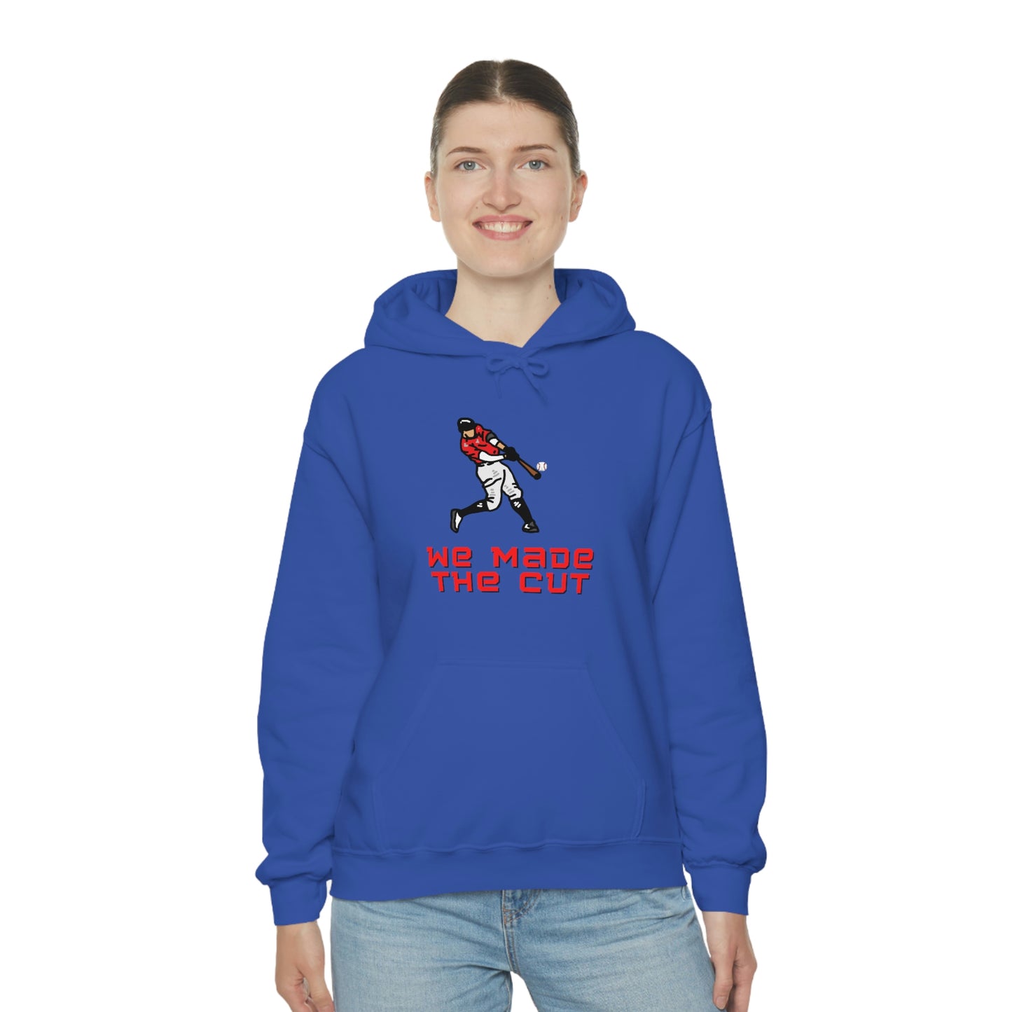 We Made The Cut (blue) Hooded Sweatshirt