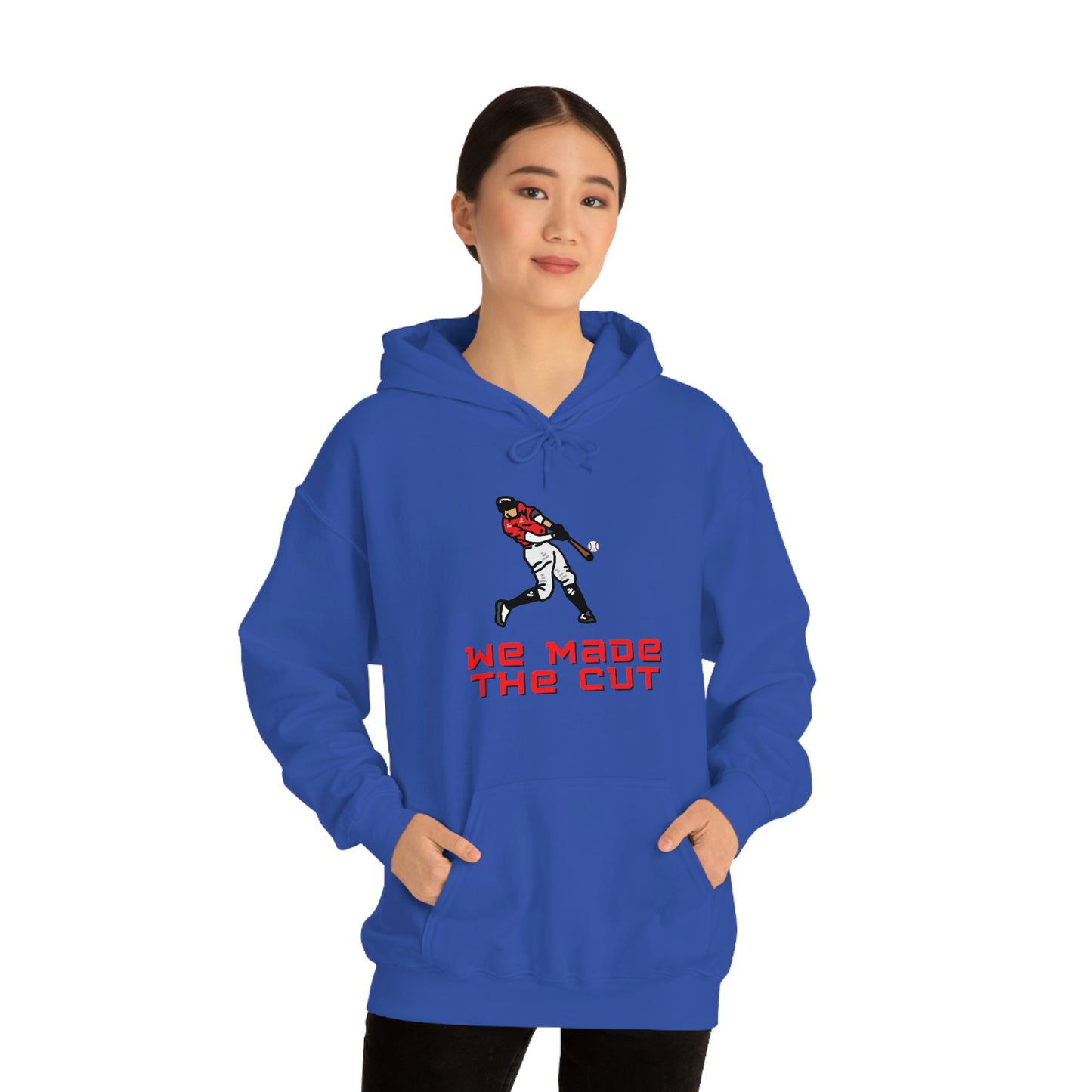 We Made The Cut (blue) Hooded Sweatshirt