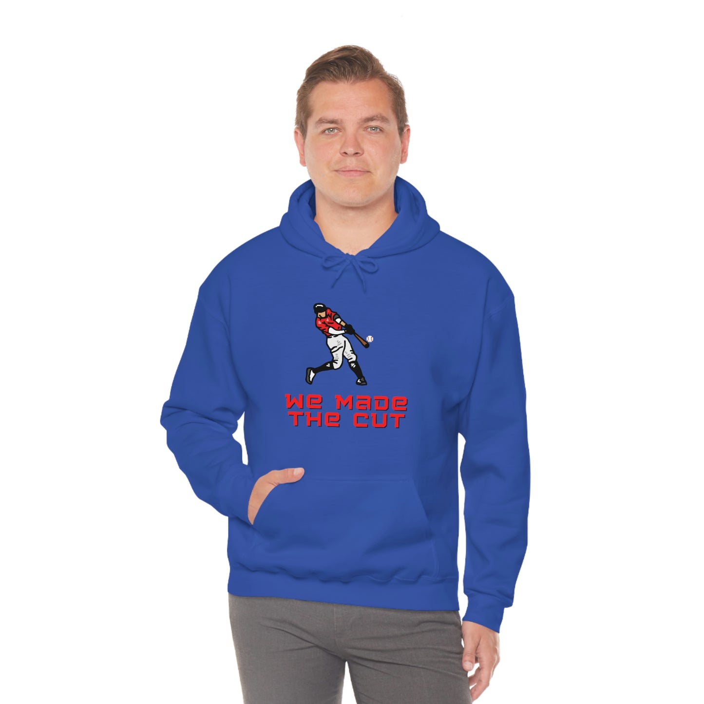 We Made The Cut (blue) Hooded Sweatshirt