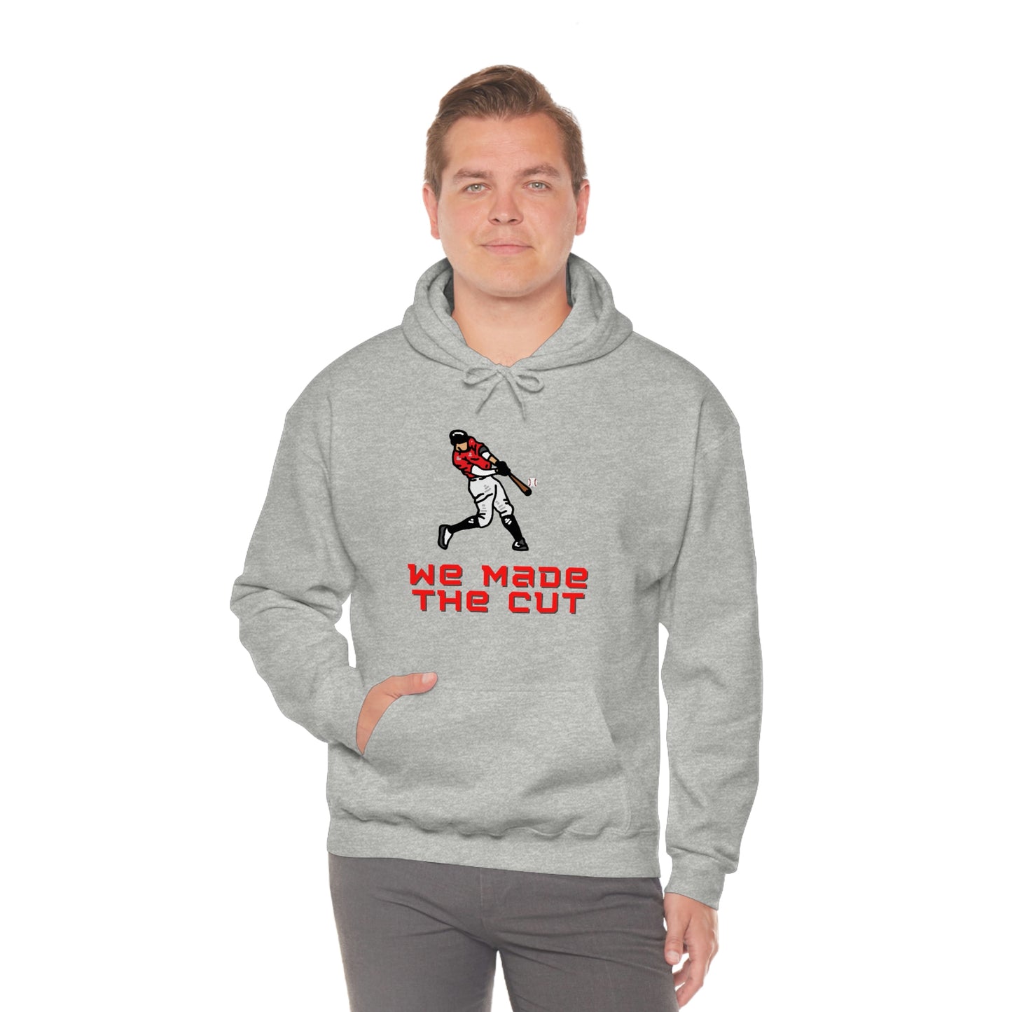 We Made The Cut (sport grey) Hooded Sweatshirt