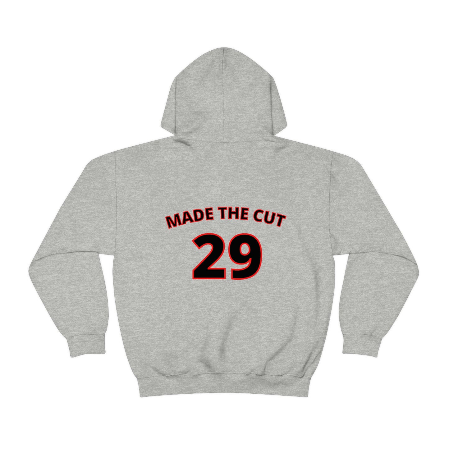 We Made The Cut (sport grey) Hooded Sweatshirt