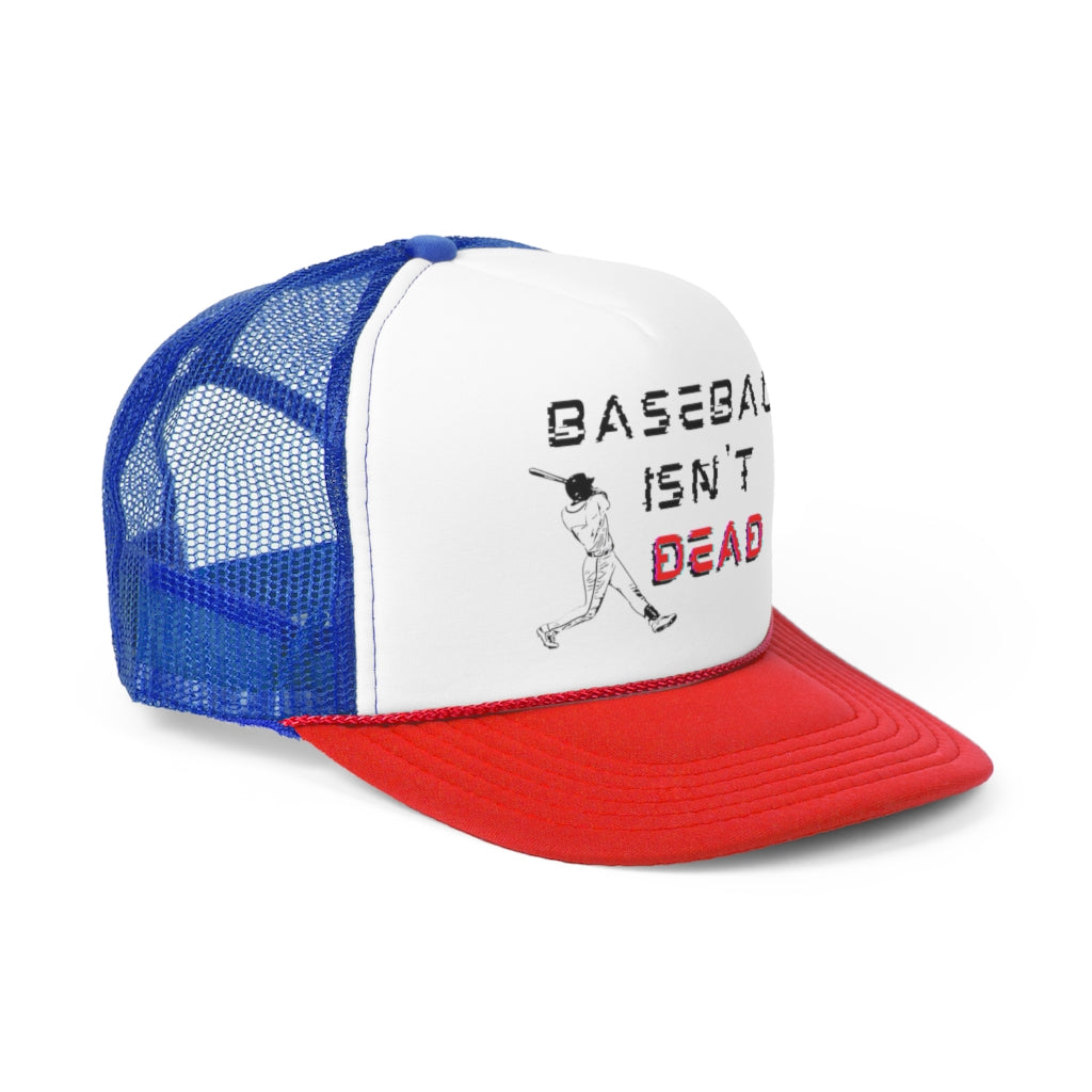 Baseball Isn't Dead (Blue & Red) Trucker Cap