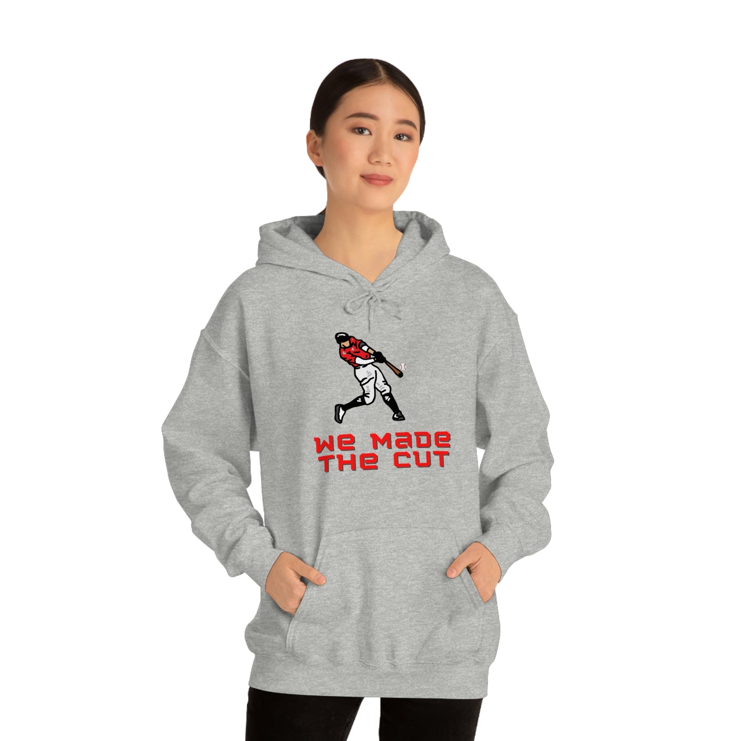 We Made The Cut (sport grey) Hooded Sweatshirt