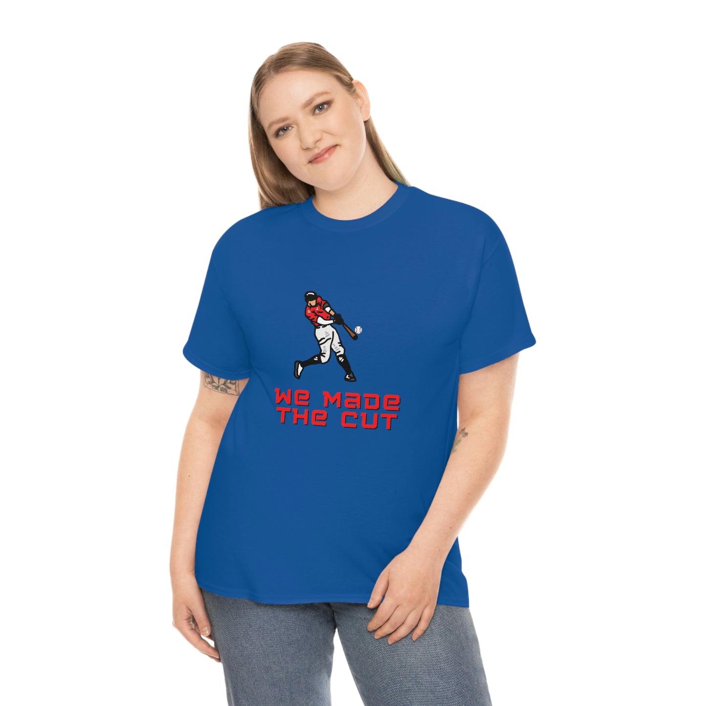 We Made The Cut (blue) Tee