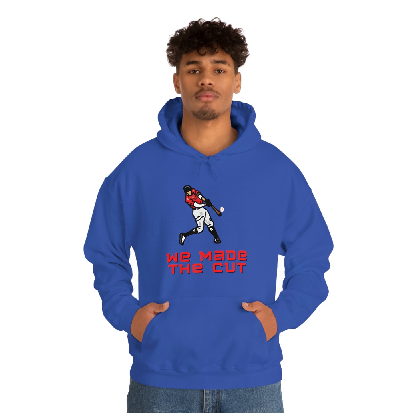 We Made The Cut (blue) Hooded Sweatshirt