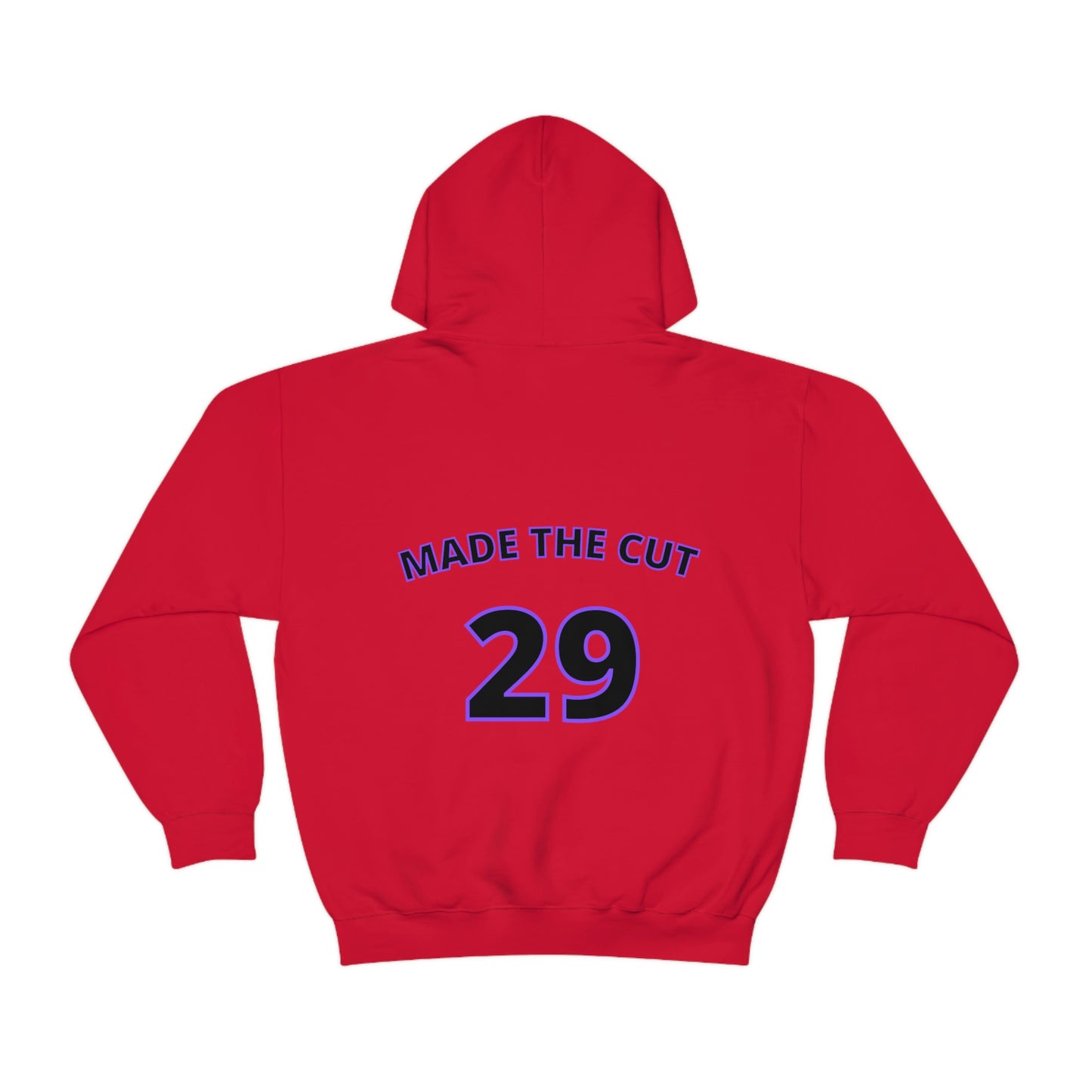 Baseball Isn't Dead Purple Front (red) Hooded Sweatshirt