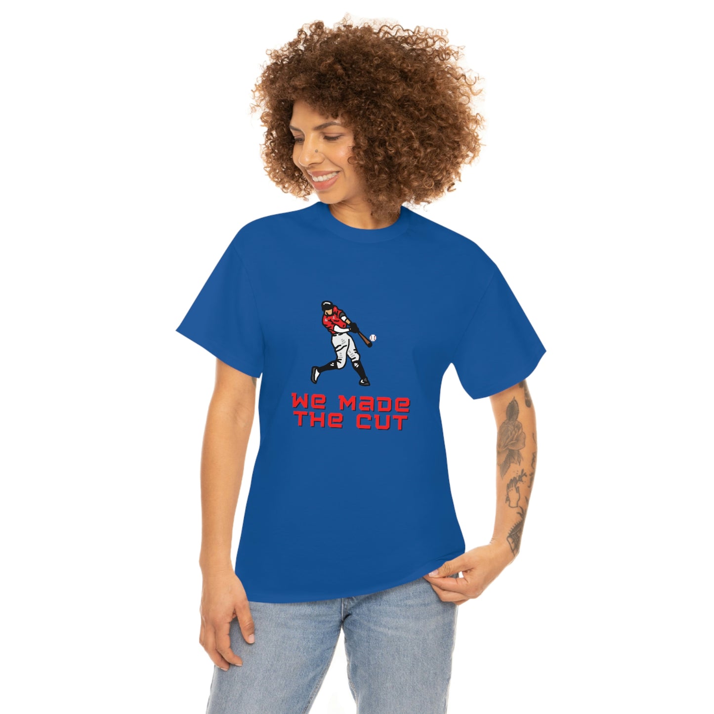 We Made The Cut (blue) Tee