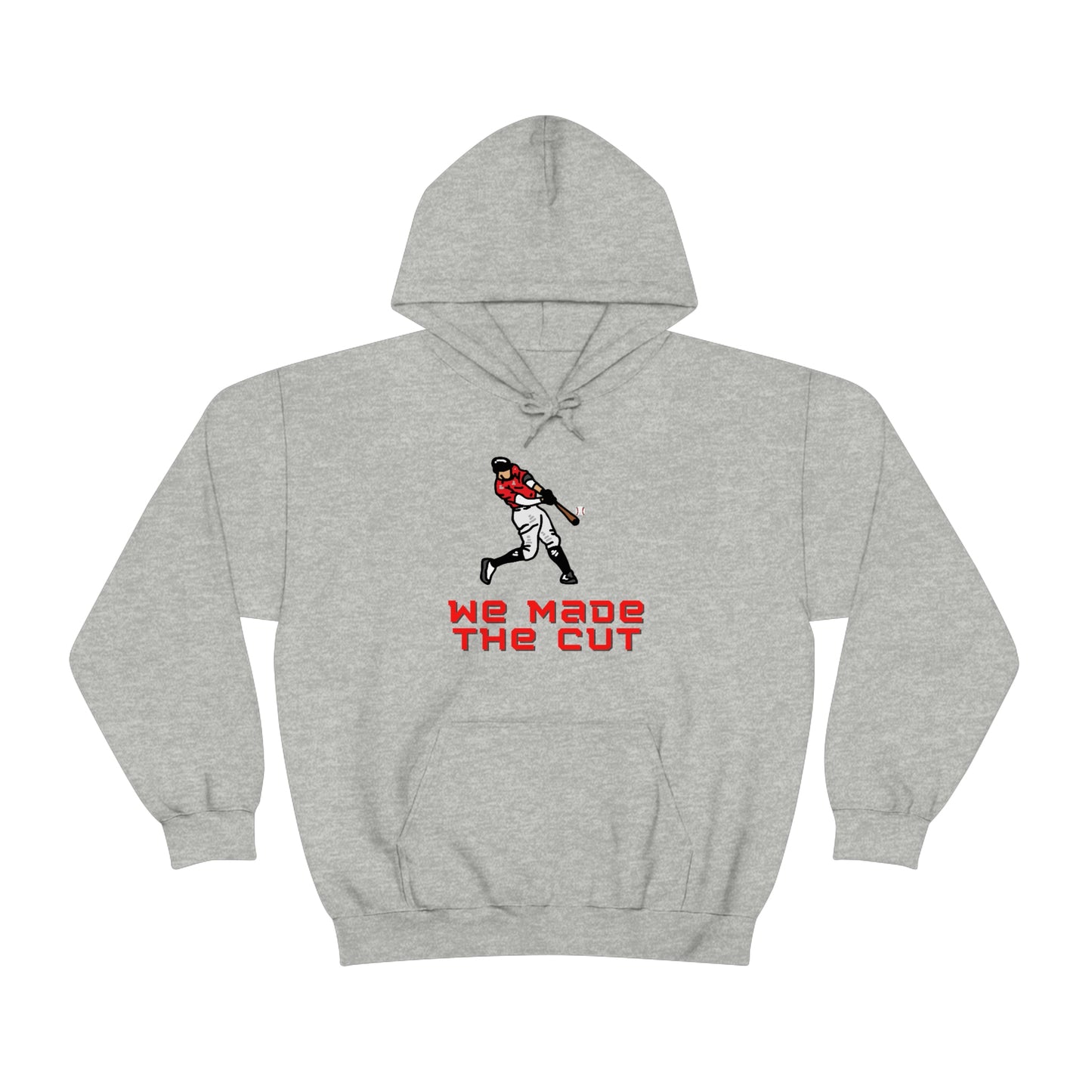 We Made The Cut (sport grey) Hooded Sweatshirt